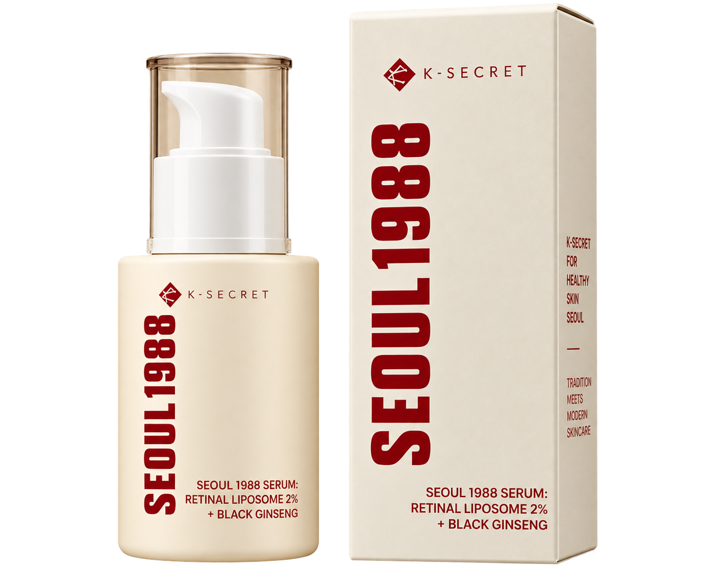SE1988 Serum: Retinal Liposome 2% + Black Ginseng